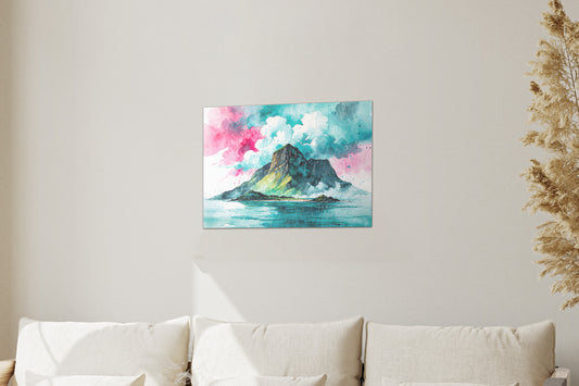 The Isolated Peak | Nature Ink Collection