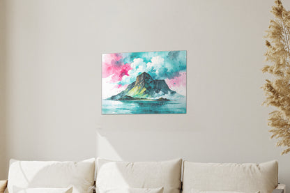 The Isolated Peak | Nature Ink Collection